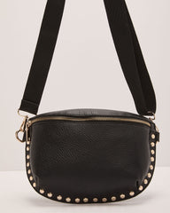 Aralyn Studded Vegan Leather Belt Bag
