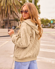 Afterglow Energy Quilted Hooded Jacket