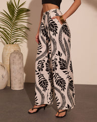 Amalfi Aura Tropical Print Pants