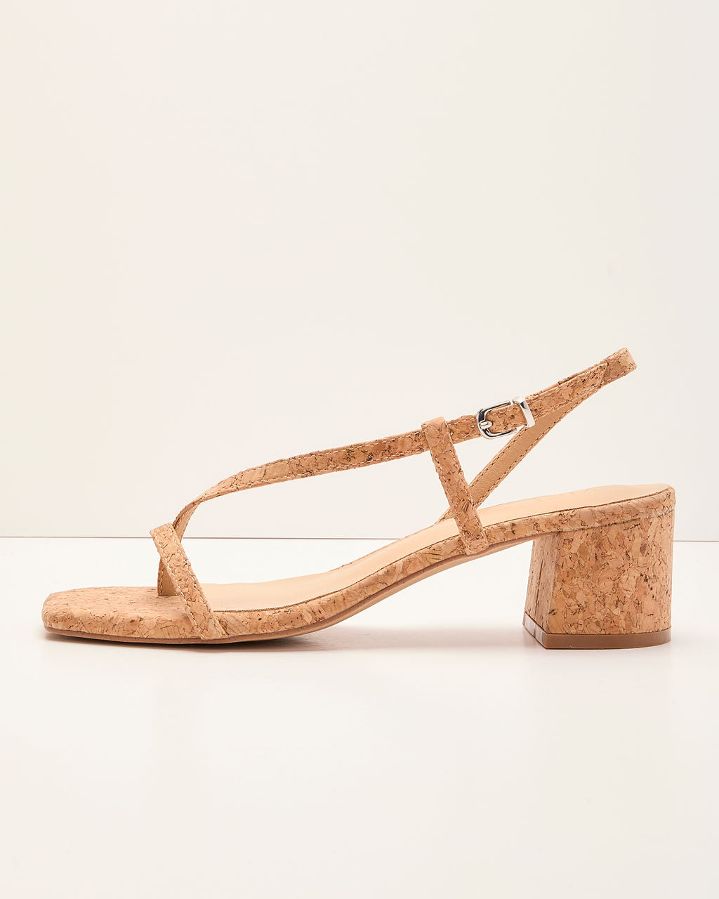 Beachside Affair Cork Slingback Heels