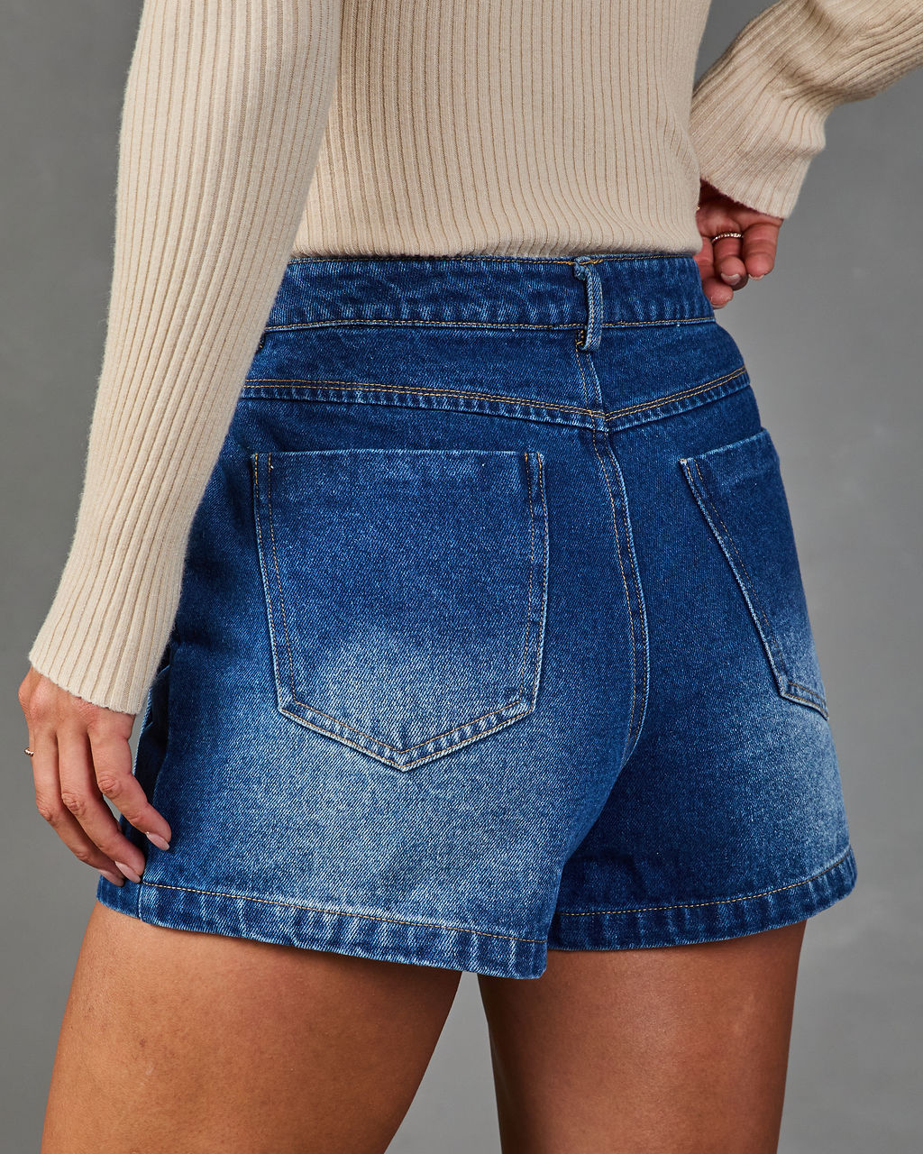 Autumn Capsule Denim Mini Skort