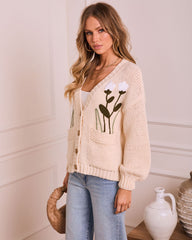 Bellarose Embroidered Floral Cardigan