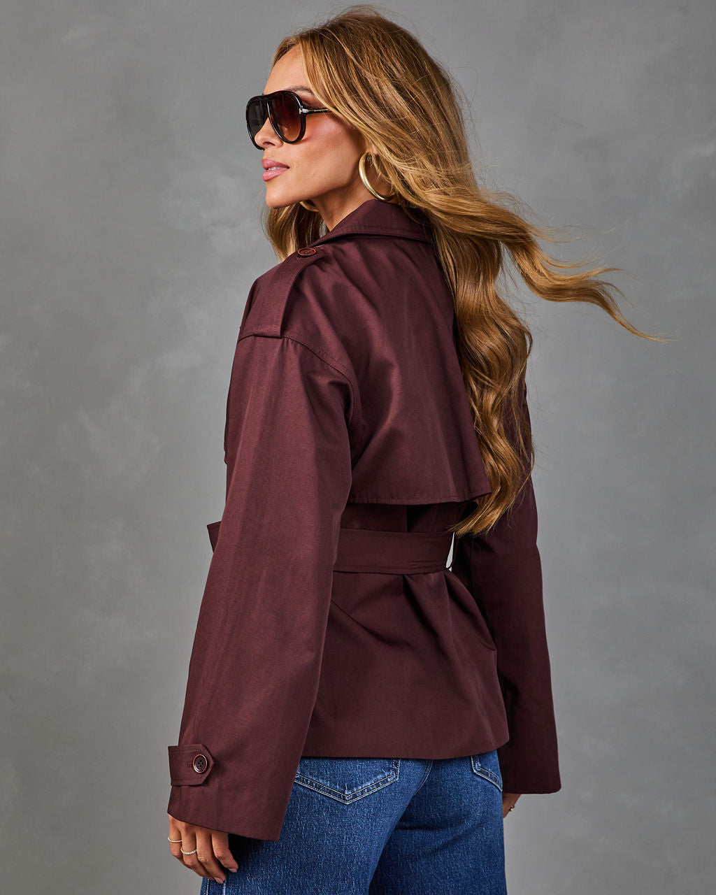 Autumn Estate Belted Trench Jacket
