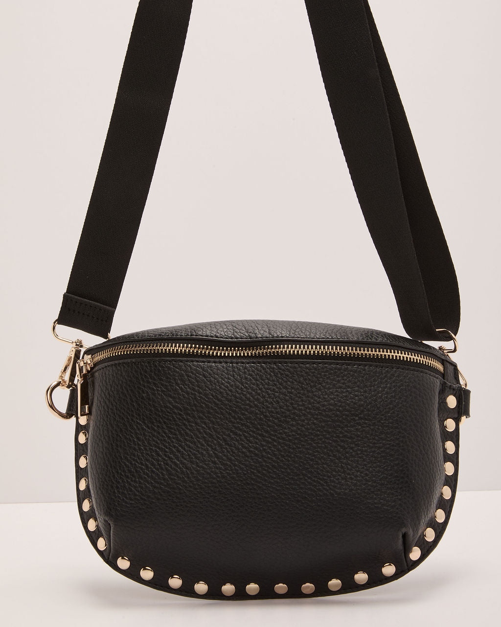 Aralyn Studded Vegan Leather Belt Bag