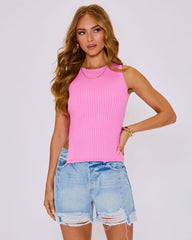 Amalfi Air Ribbed Knit Tank Top